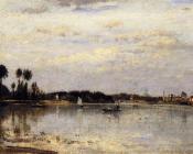 斯坦尼斯 拉勒平 : The Saine at Ile Saint-Denis